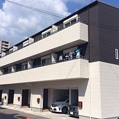 長崎県諫早市　3階建てアパートの新築のイメージ